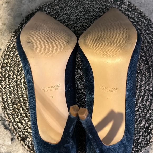 ZARA velvet heels - Picture 6 of 7